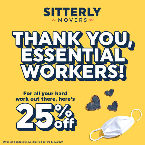 sitterly-movers-is-offering-25-off-discount-for-essential-workers-now